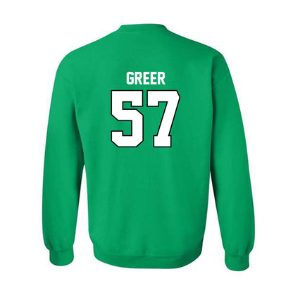 Marshall - NCAA Football : Logan Greer - SBC Champions Crewneck Sweatshirt-1