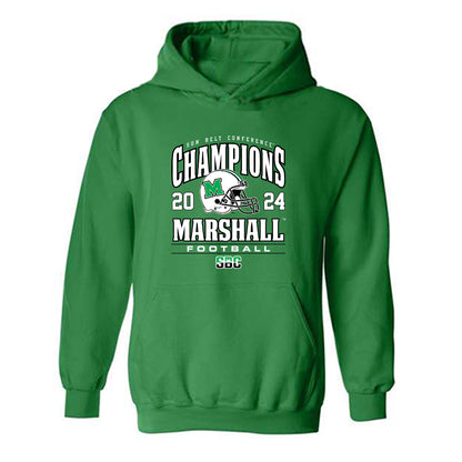 Marshall - NCAA Football : Judah Price - SBC Champions Hooded Sweatshirt-0