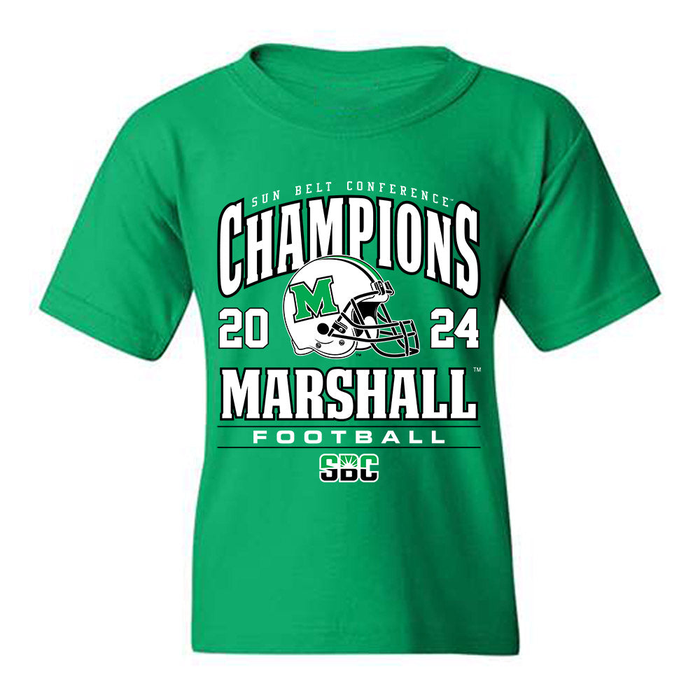 Marshall - NCAA Football : TaShawn Jeter - SBC Champions Youth T-Shirt-0