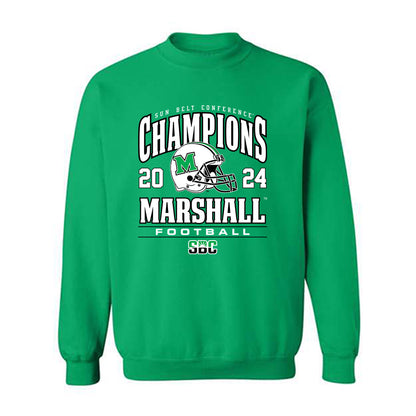 Marshall - NCAA Football : Javae Gilmore - SBC Champions Crewneck Sweatshirt-0