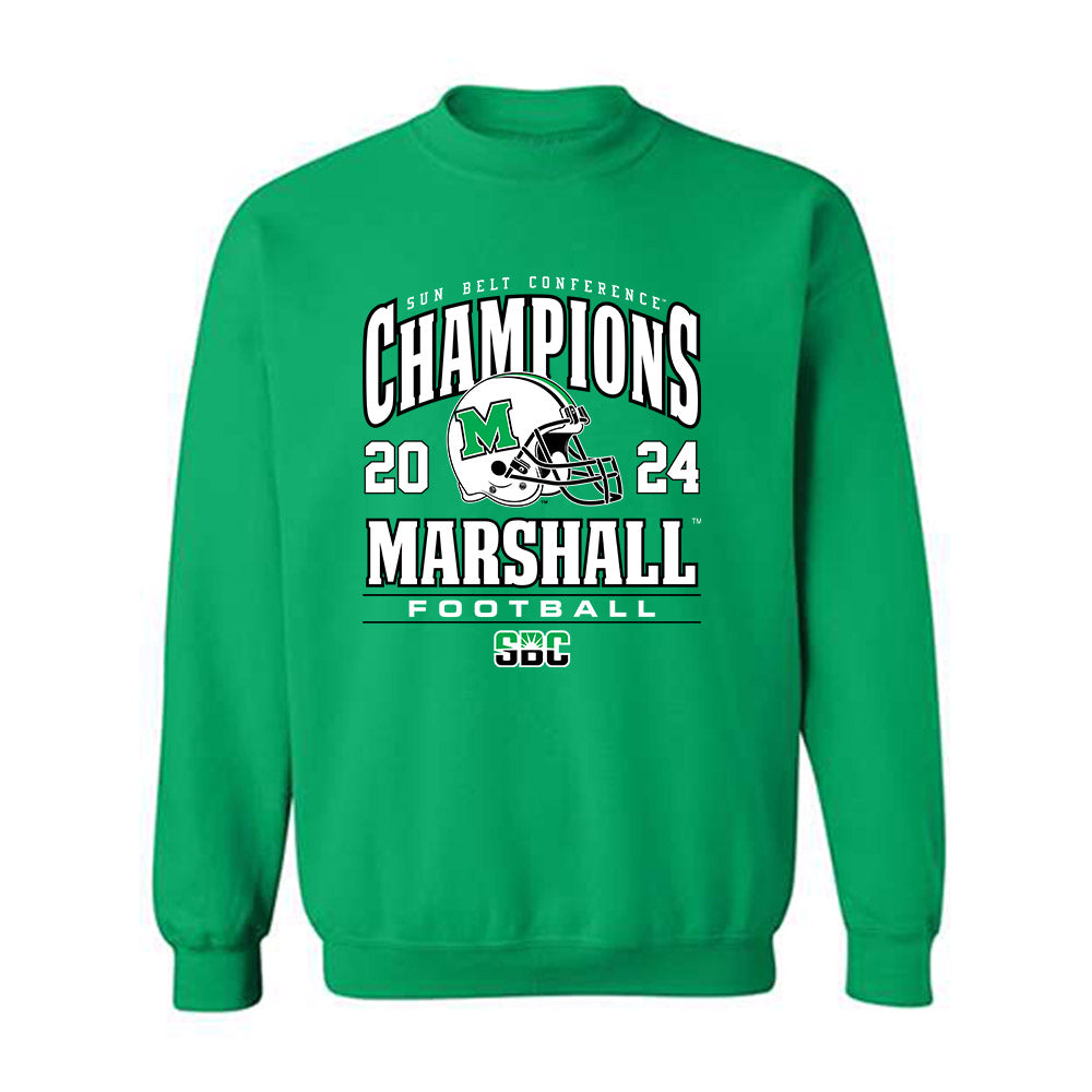 Marshall - NCAA Football : Chason Clark - SBC Champions Crewneck Sweatshirt-0