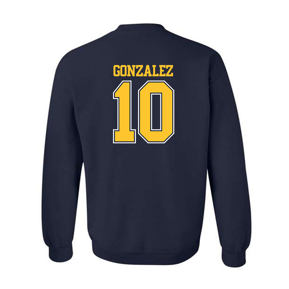 UCI - NCAA Men's Soccer : Misael Gonzalez - Classic Shersey Crewneck Sweatshirt-1