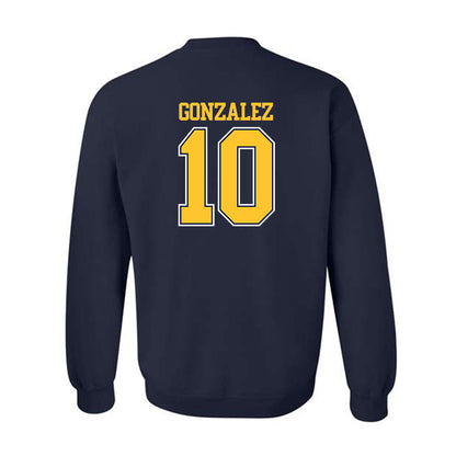 UCI - NCAA Men's Soccer : Misael Gonzalez - Classic Shersey Crewneck Sweatshirt-1