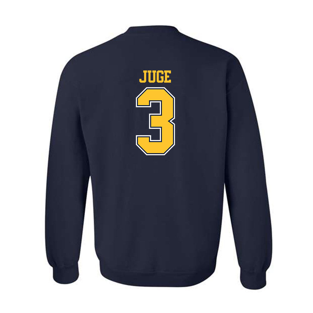 UCI - NCAA Men's Soccer : Elijah Juge - Classic Shersey Crewneck Sweatshirt-1