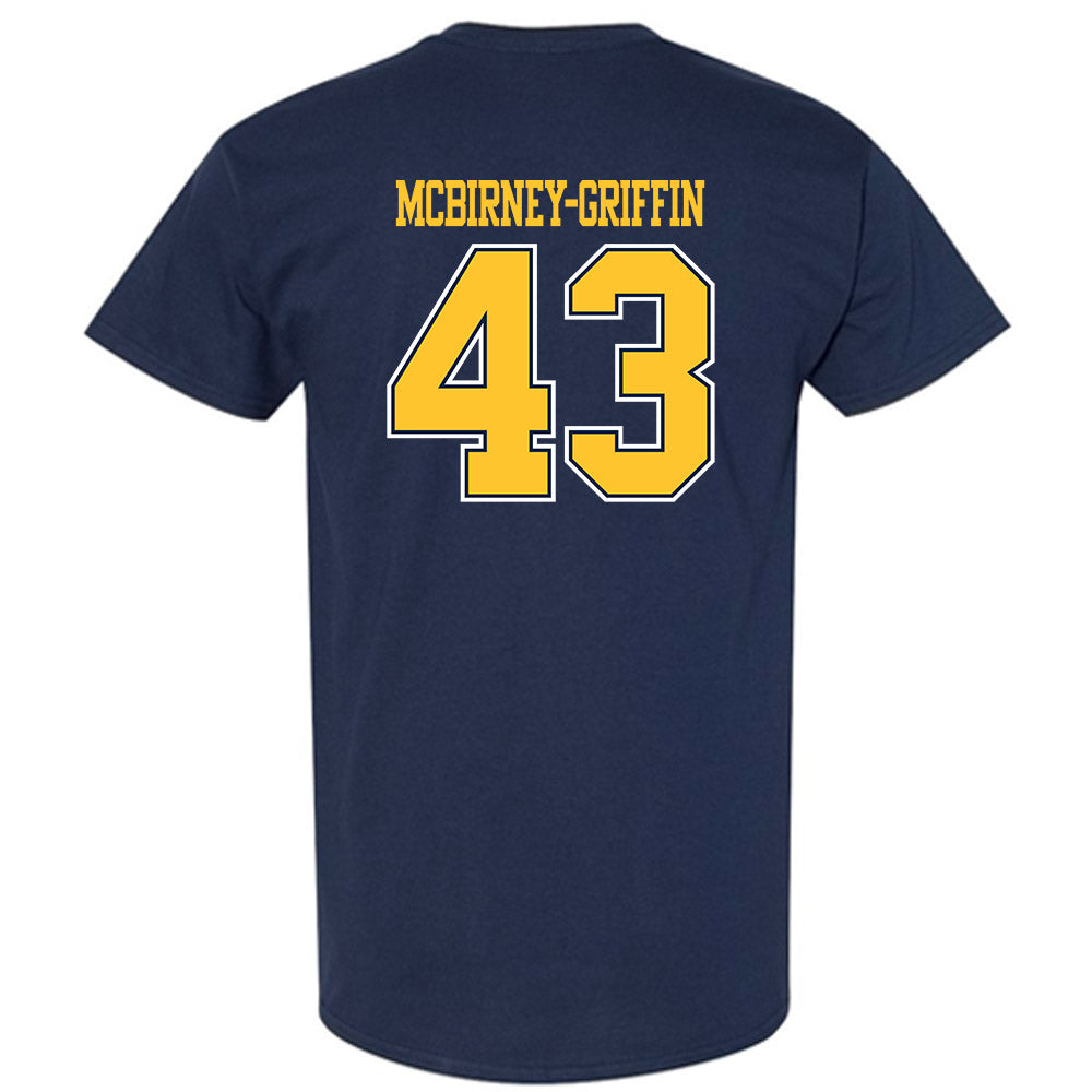 UCI - NCAA Men's Basketball : Akiva McBirney-Griffin - Classic Shersey T-Shirt-1