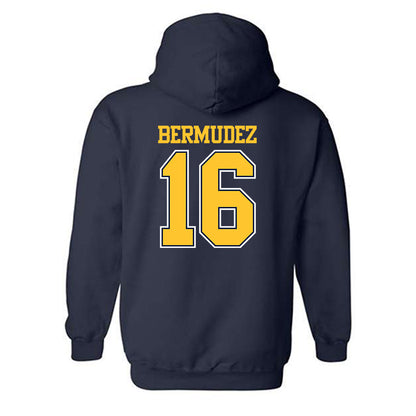 UCI - NCAA Baseball : Will Bermudez - Classic Shersey Hooded Sweatshirt-1