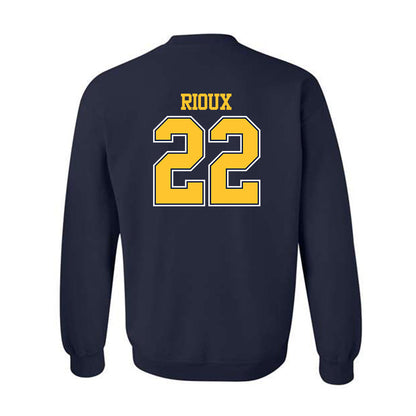 UCI - NCAA Men's Basketball : Olivier Rioux - Classic Shersey Crewneck Sweatshirt-1