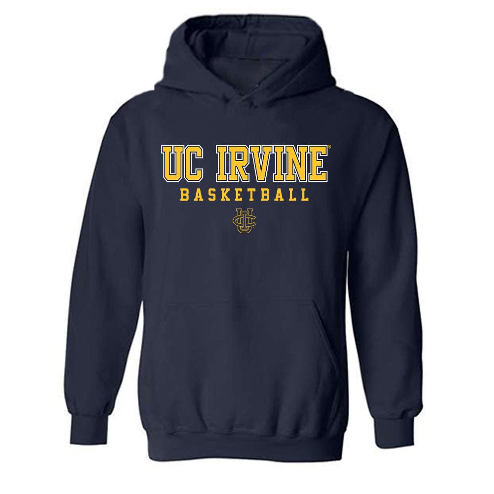 UCI - NCAA Men's Basketball : Olivier Rioux - Classic Shersey Hooded Sweatshirt-0