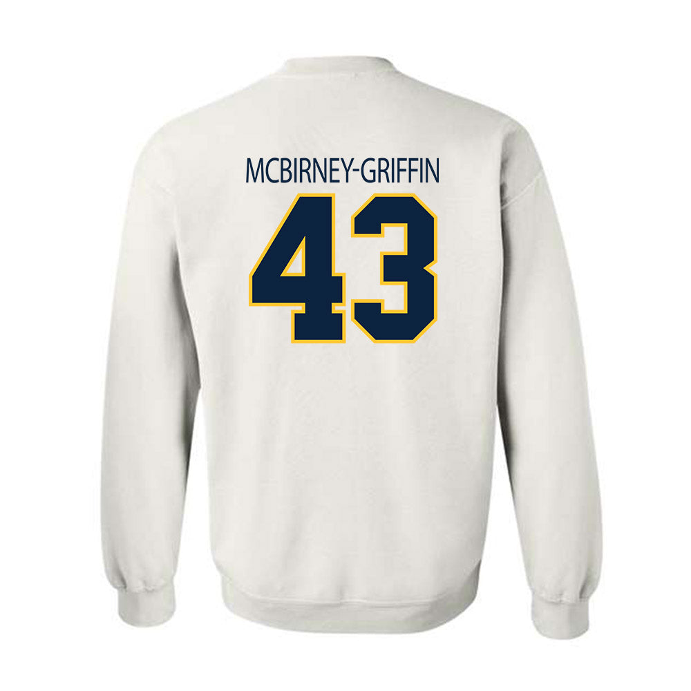 UCI - NCAA Men's Basketball : Akiva McBirney-Griffin - Classic Shersey Crewneck Sweatshirt-1
