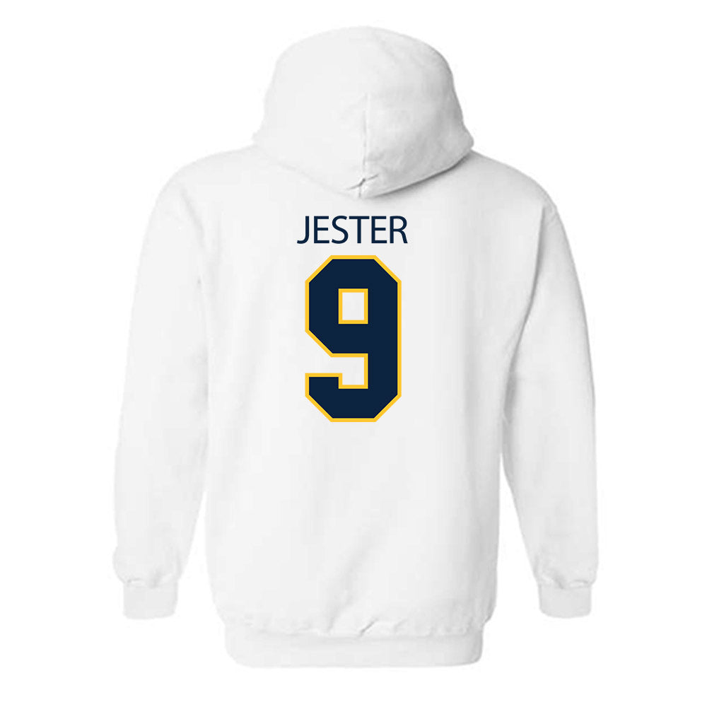 UCI - NCAA Men's Basketball : Jovan Jester - Classic Shersey Hooded Sweatshirt-1