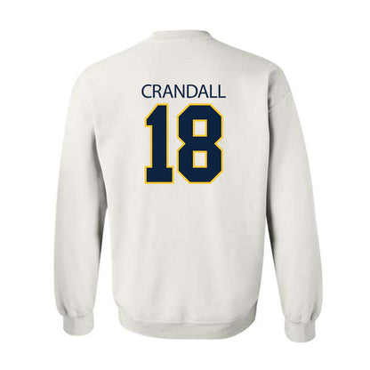 UCI - NCAA Baseball : Zach Crandall - Classic Shersey Crewneck Sweatshirt-1