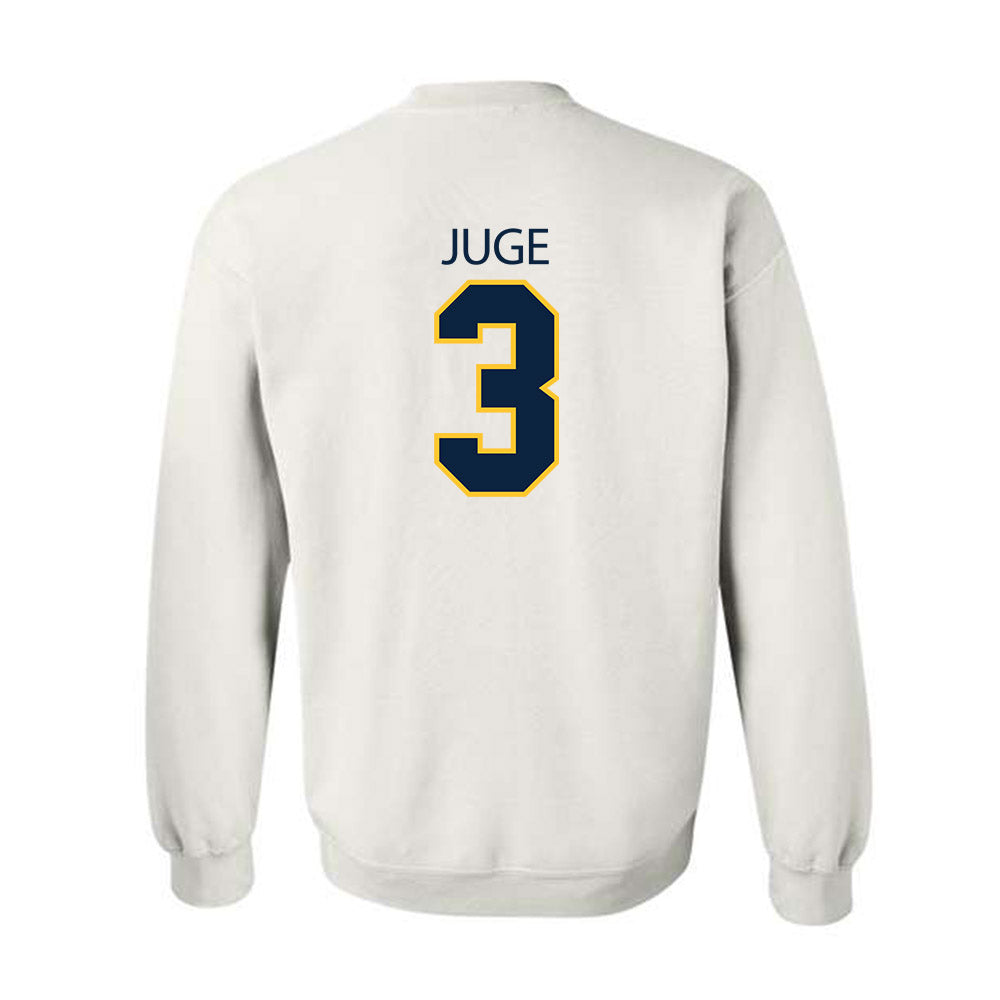 UCI - NCAA Men's Soccer : Elijah Juge - Classic Shersey Crewneck Sweatshirt-1