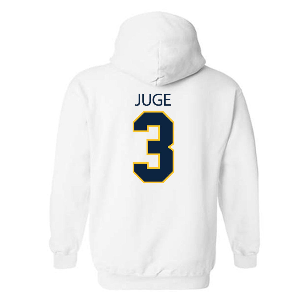 UCI - NCAA Men's Soccer : Elijah Juge - Classic Shersey Hooded Sweatshirt-1