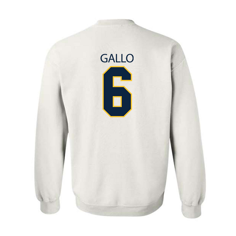 UCI - NCAA Men's Soccer : Cristian Gallo - Classic Shersey Crewneck Sweatshirt-1