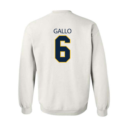 UCI - NCAA Men's Soccer : Cristian Gallo - Classic Shersey Crewneck Sweatshirt-1