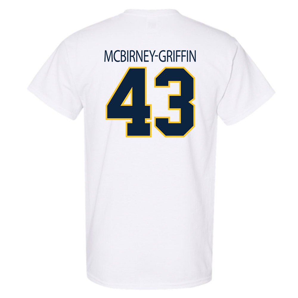 UCI - NCAA Men's Basketball : Akiva McBirney-Griffin - Classic Shersey T-Shirt-1