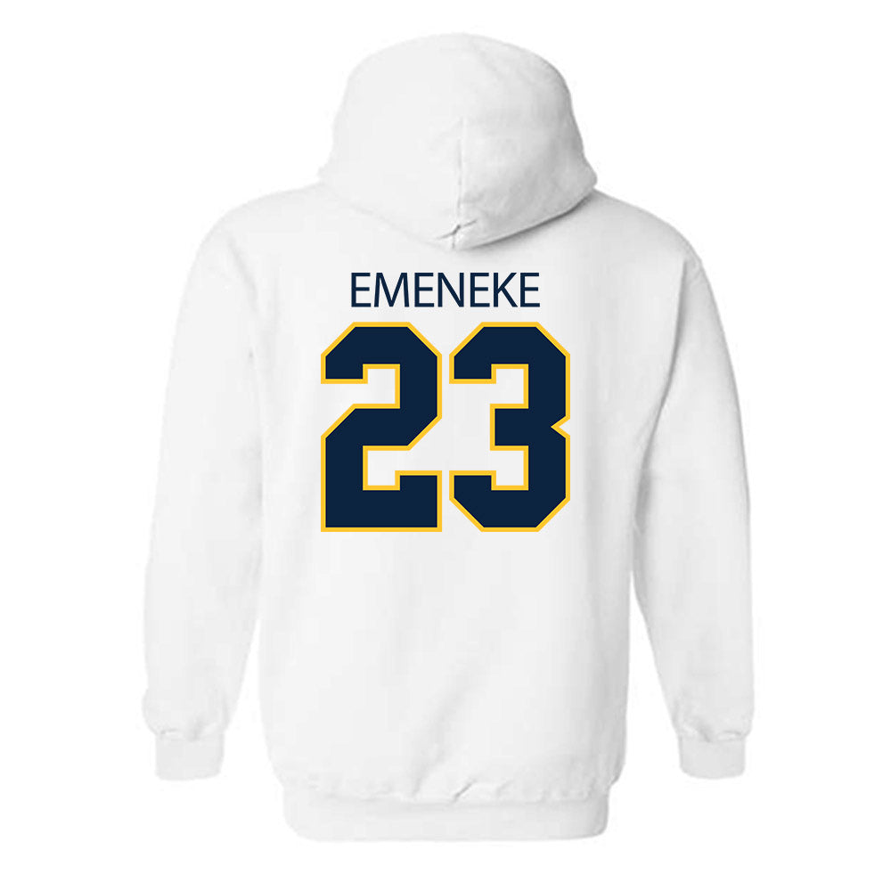 UCI - NCAA Men's Basketball : Nes Emeneke - Classic Shersey Hooded Sweatshirt-1