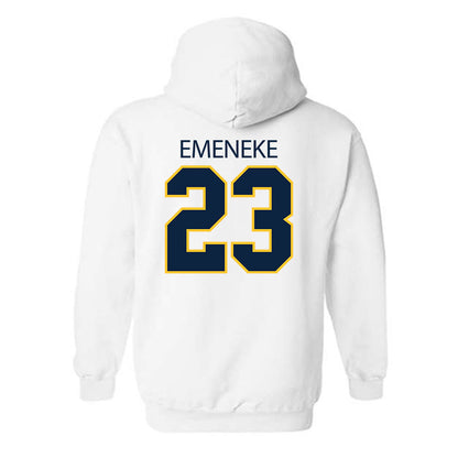 UCI - NCAA Men's Basketball : Nes Emeneke - Classic Shersey Hooded Sweatshirt-1