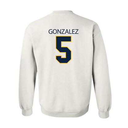UCI - NCAA Men's Soccer : Gustavo Gonzalez - Classic Shersey Crewneck Sweatshirt-1