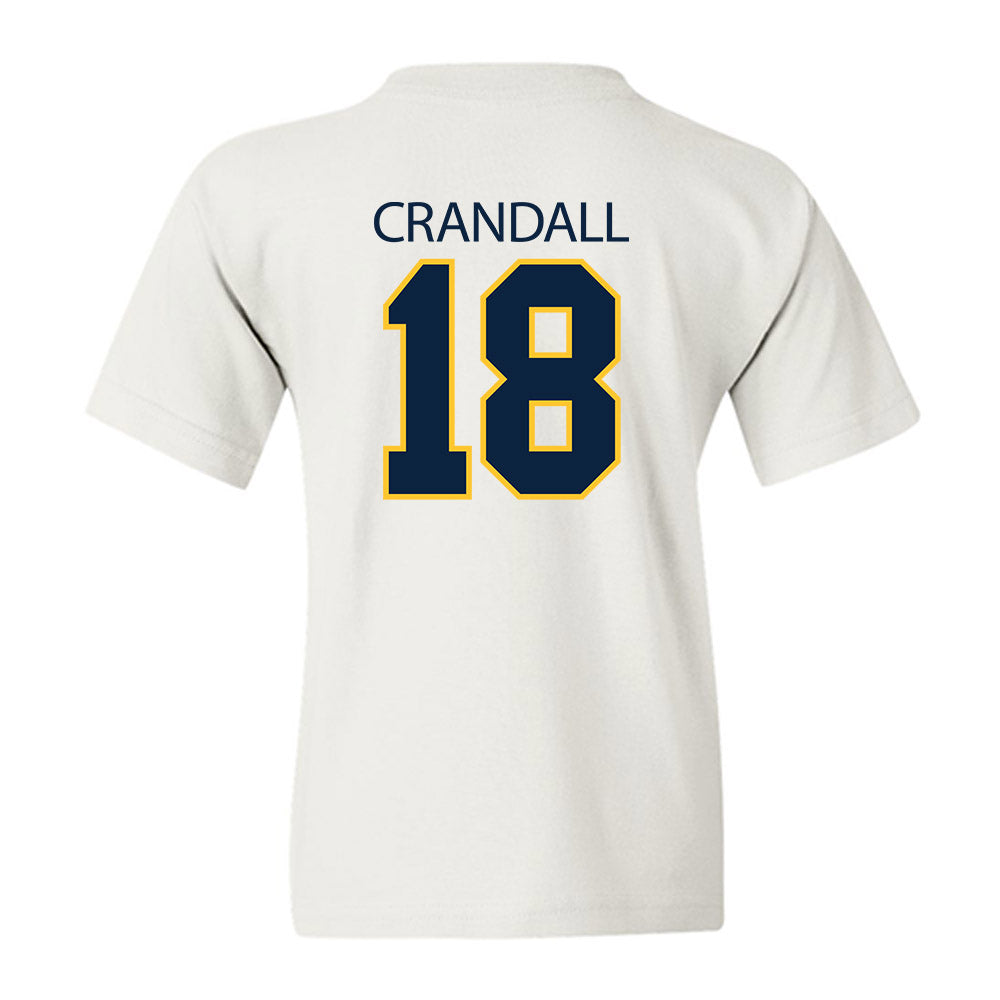 UCI - NCAA Baseball : Zach Crandall - Classic Shersey Youth T-Shirt-1