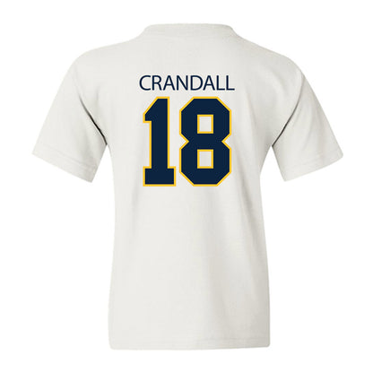 UCI - NCAA Baseball : Zach Crandall - Classic Shersey Youth T-Shirt-1