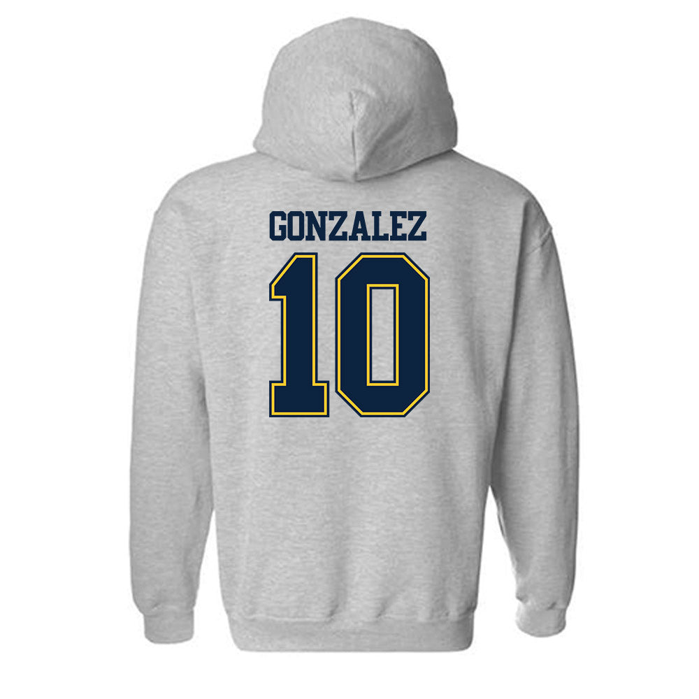 UCI - NCAA Men's Soccer : Misael Gonzalez - Classic Shersey Hooded Sweatshirt-1