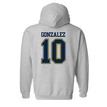 UCI - NCAA Men's Soccer : Misael Gonzalez - Classic Shersey Hooded Sweatshirt-1
