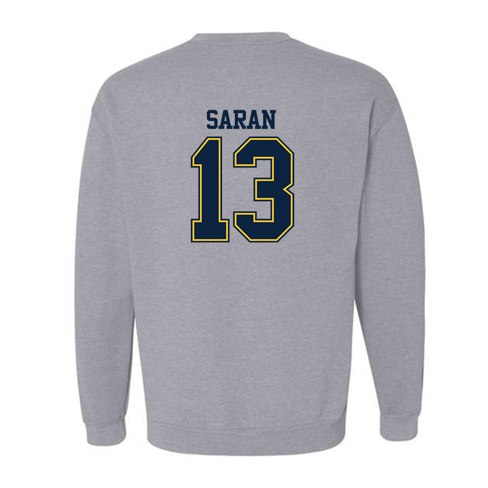 UCI - NCAA Men's Basketball : Derin Saran - Classic Shersey Crewneck Sweatshirt-1