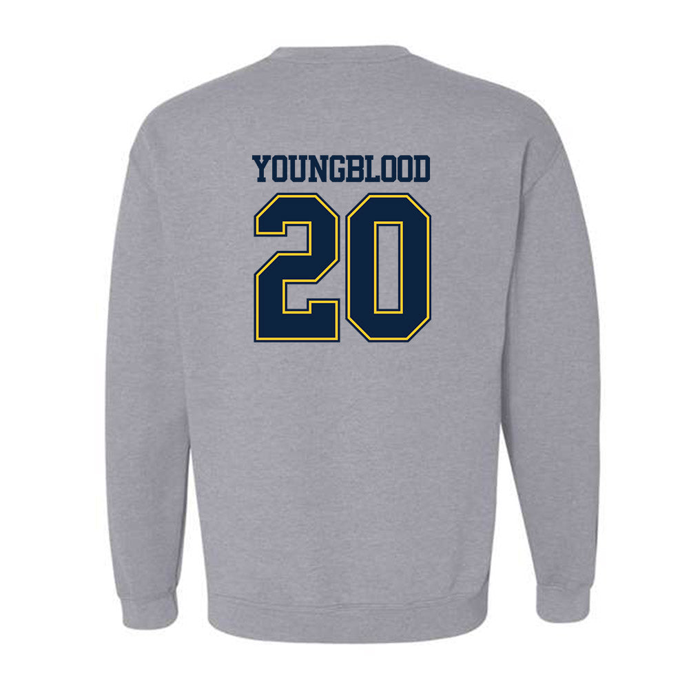 UCI - NCAA Men's Water Polo : Ben Youngblood - Classic Shersey Crewneck Sweatshirt-1
