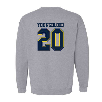 UCI - NCAA Men's Water Polo : Ben Youngblood - Classic Shersey Crewneck Sweatshirt-1