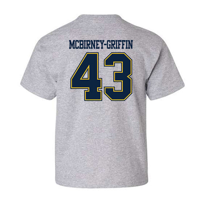 UCI - NCAA Men's Basketball : Akiva McBirney-Griffin - Classic Shersey Youth T-Shirt-1