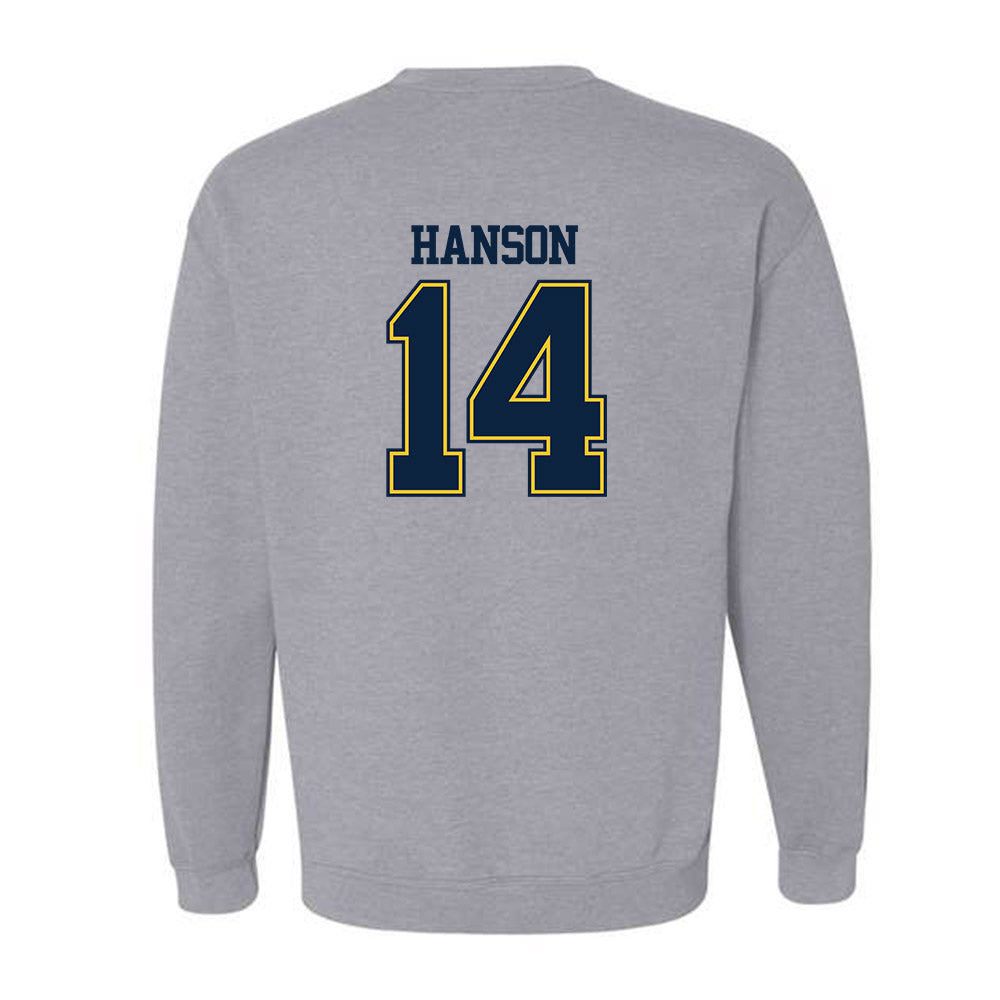 UCI - NCAA Women's Basketball : Summah Hanson - Classic Shersey Crewneck Sweatshirt-1