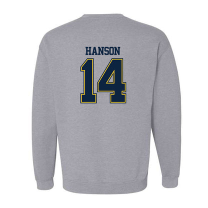 UCI - NCAA Women's Basketball : Summah Hanson - Classic Shersey Crewneck Sweatshirt-1
