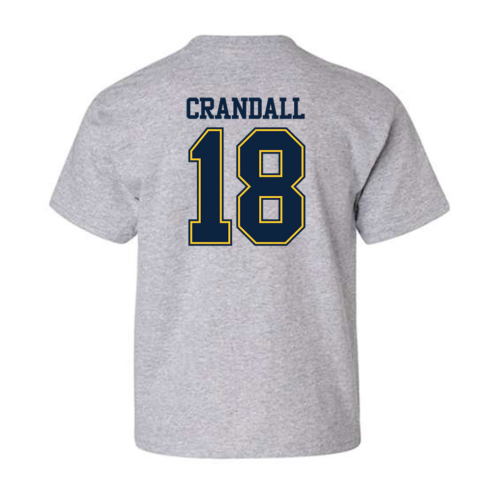 UCI - NCAA Baseball : Zach Crandall - Classic Shersey Youth T-Shirt-1