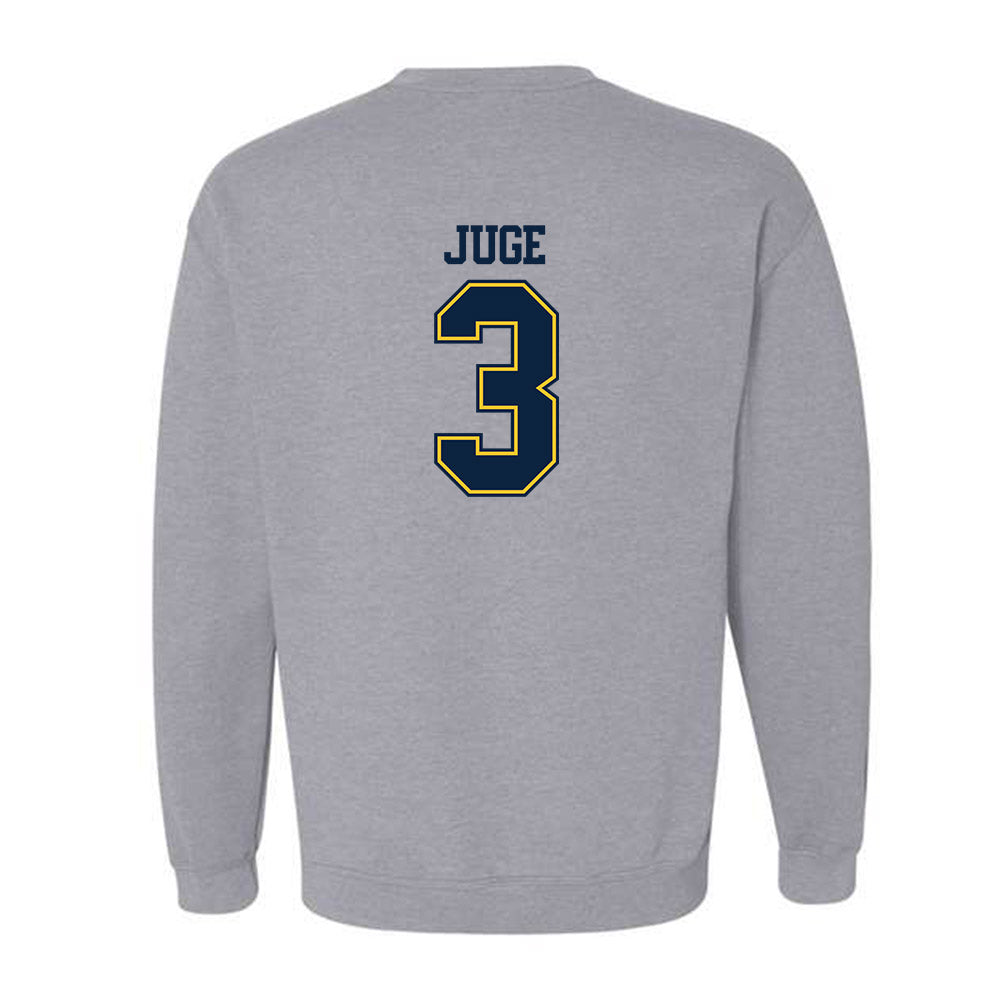 UCI - NCAA Men's Soccer : Elijah Juge - Classic Shersey Crewneck Sweatshirt-1