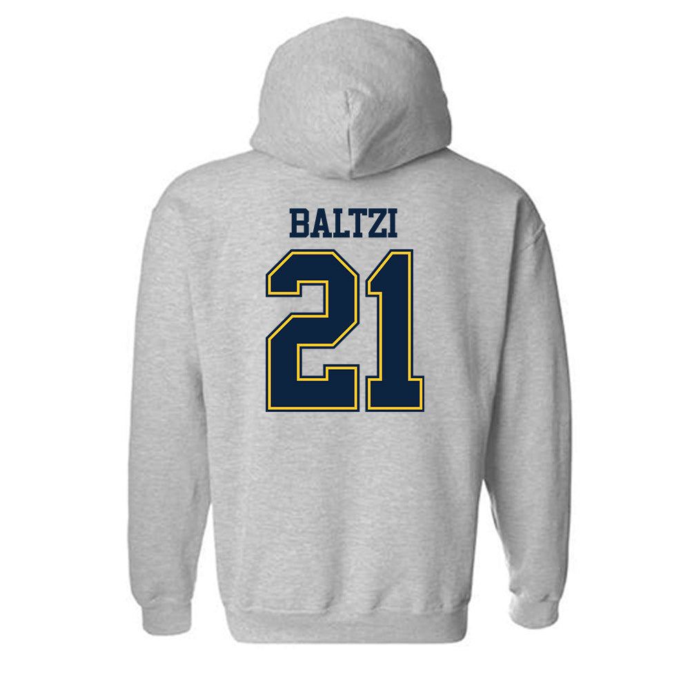 UCI - NCAA Women's Basketball : Despina Baltzi - Classic Shersey Hooded Sweatshirt-1