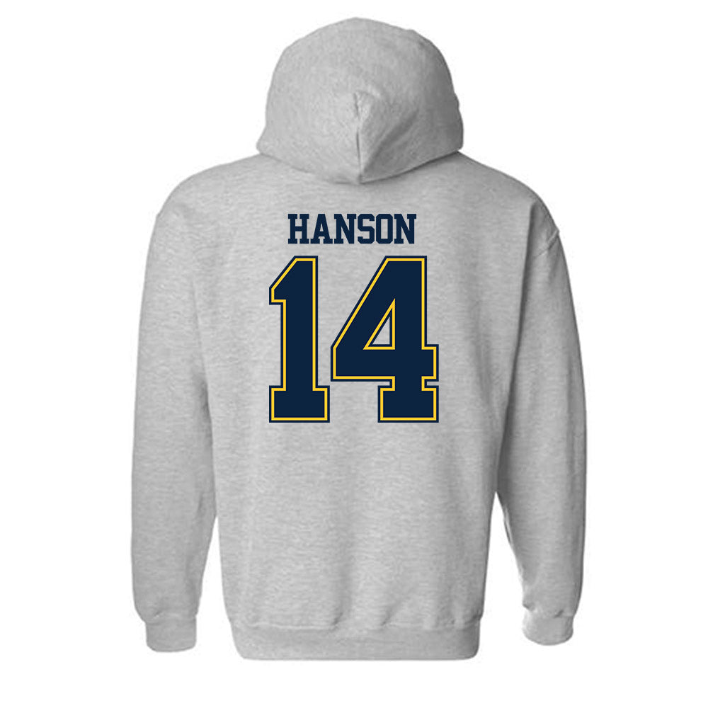 UCI - NCAA Women's Basketball : Summah Hanson - Classic Shersey Hooded Sweatshirt-1