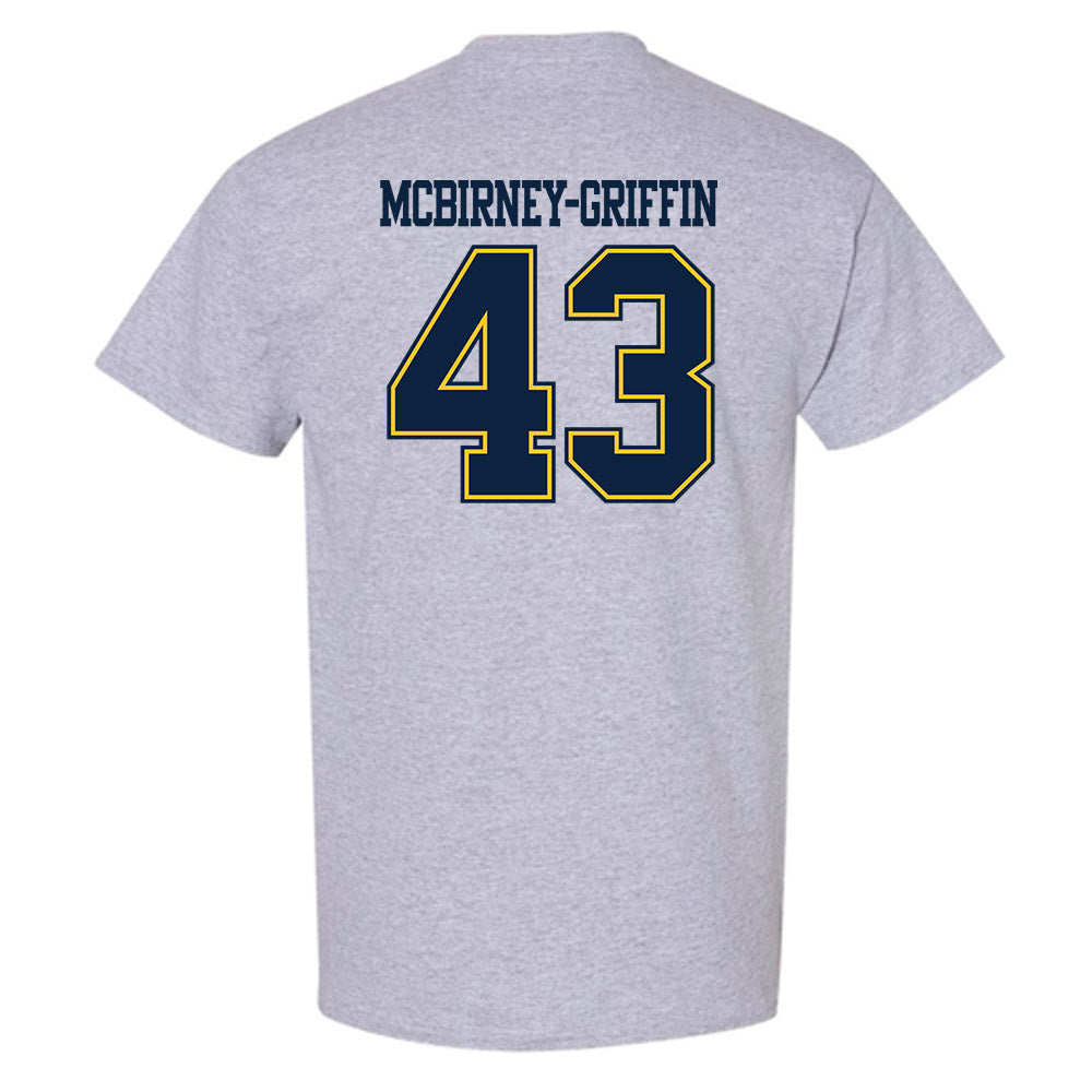 UCI - NCAA Men's Basketball : Akiva McBirney-Griffin - Classic Shersey T-Shirt-1