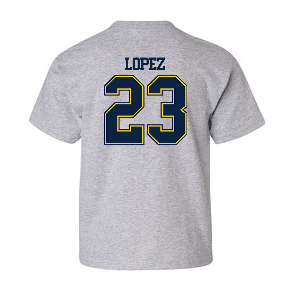 UCI - NCAA Men's Soccer : Darwin Lopez - Classic Shersey Youth T-Shirt-1
