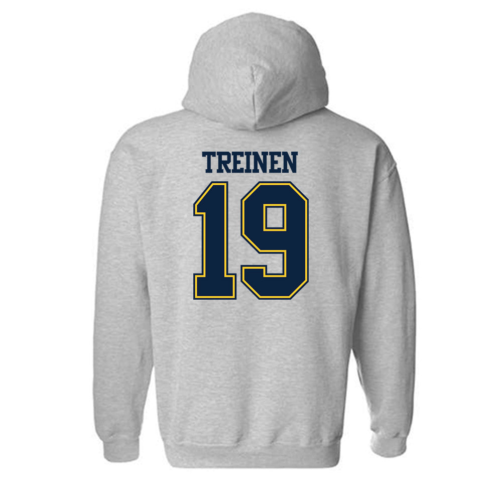 UCI - NCAA Men's Soccer : Brady Treinen - Classic Shersey Hooded Sweatshirt-1