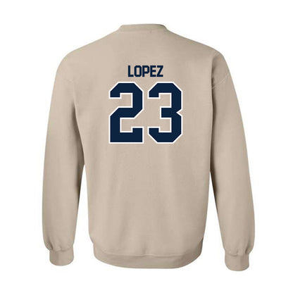 UCI - NCAA Men's Soccer : Darwin Lopez - Classic Shersey Crewneck Sweatshirt-1