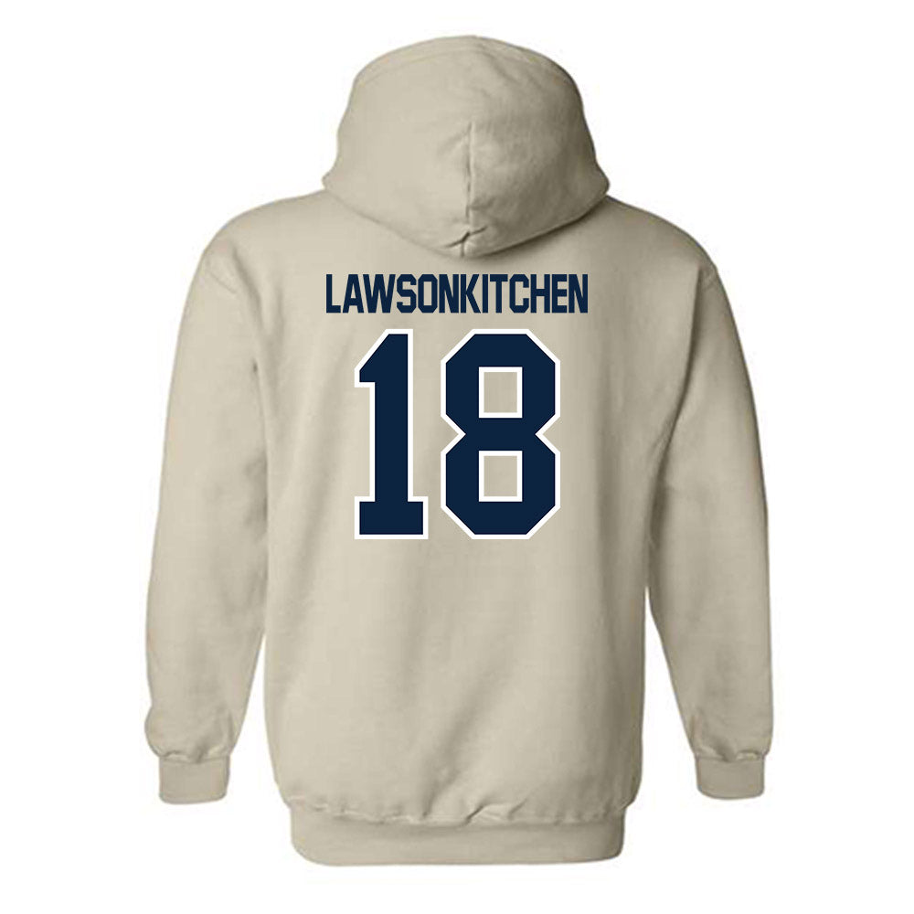 UCI - NCAA Women's Soccer : Caimbria LawsonKitchen - Classic Shersey Hooded Sweatshirt-1