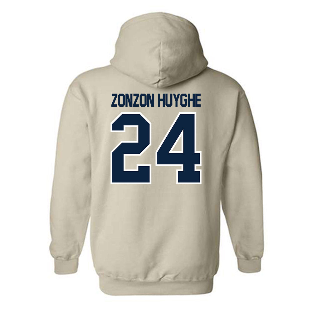 UCI - NCAA Women's Basketball : Naomy Zonzon Huyghe - Classic Shersey Hooded Sweatshirt-1