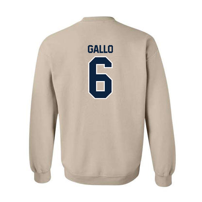 UCI - NCAA Men's Soccer : Cristian Gallo - Classic Shersey Crewneck Sweatshirt-1
