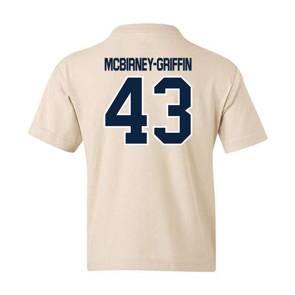 UCI - NCAA Men's Basketball : Akiva McBirney-Griffin - Classic Shersey Youth T-Shirt-1