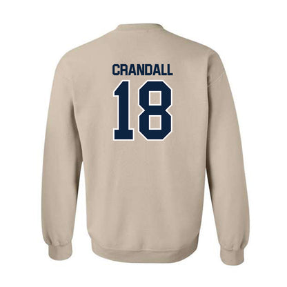 UCI - NCAA Baseball : Zach Crandall - Classic Shersey Crewneck Sweatshirt-1