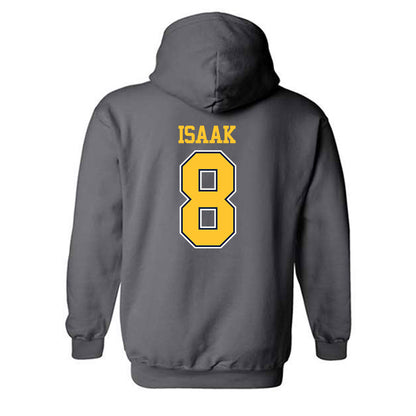 UCI - NCAA Men's Basketball : Luke Isaak - Classic Shersey Hooded Sweatshirt-1