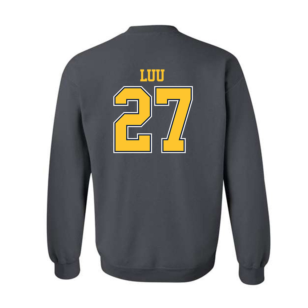 UCI - NCAA Baseball : Brandon Luu - Classic Shersey Crewneck Sweatshirt-1