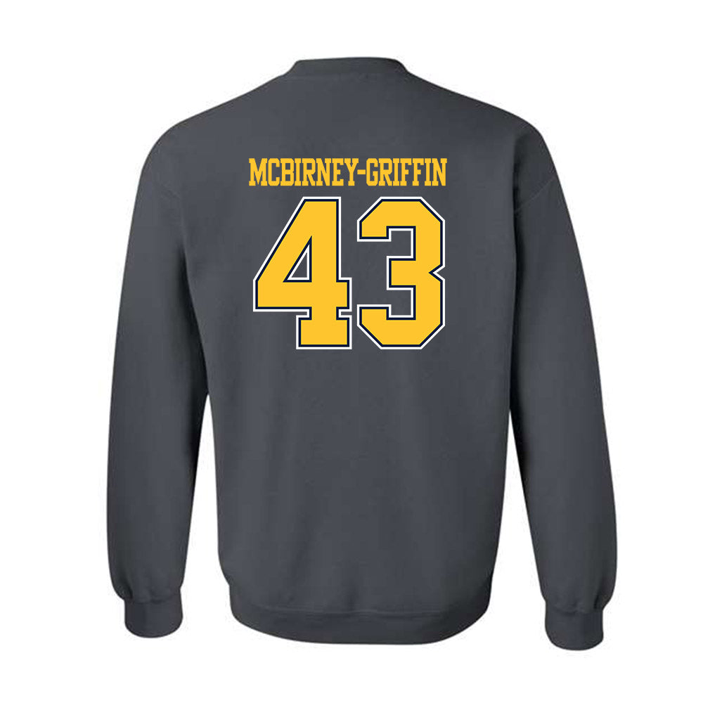 UCI - NCAA Men's Basketball : Akiva McBirney-Griffin - Classic Shersey Crewneck Sweatshirt-1