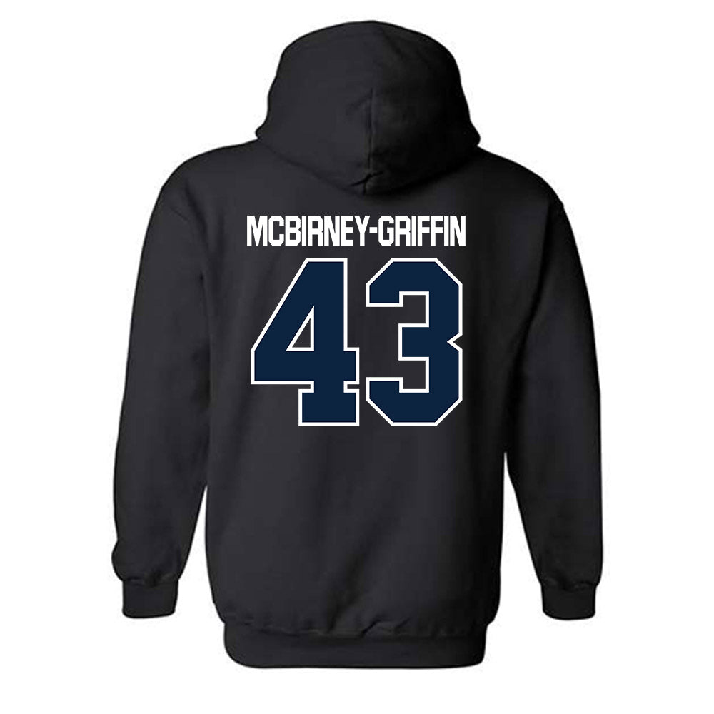 UCI - NCAA Men's Basketball : Akiva McBirney-Griffin - Classic Shersey Hooded Sweatshirt-1
